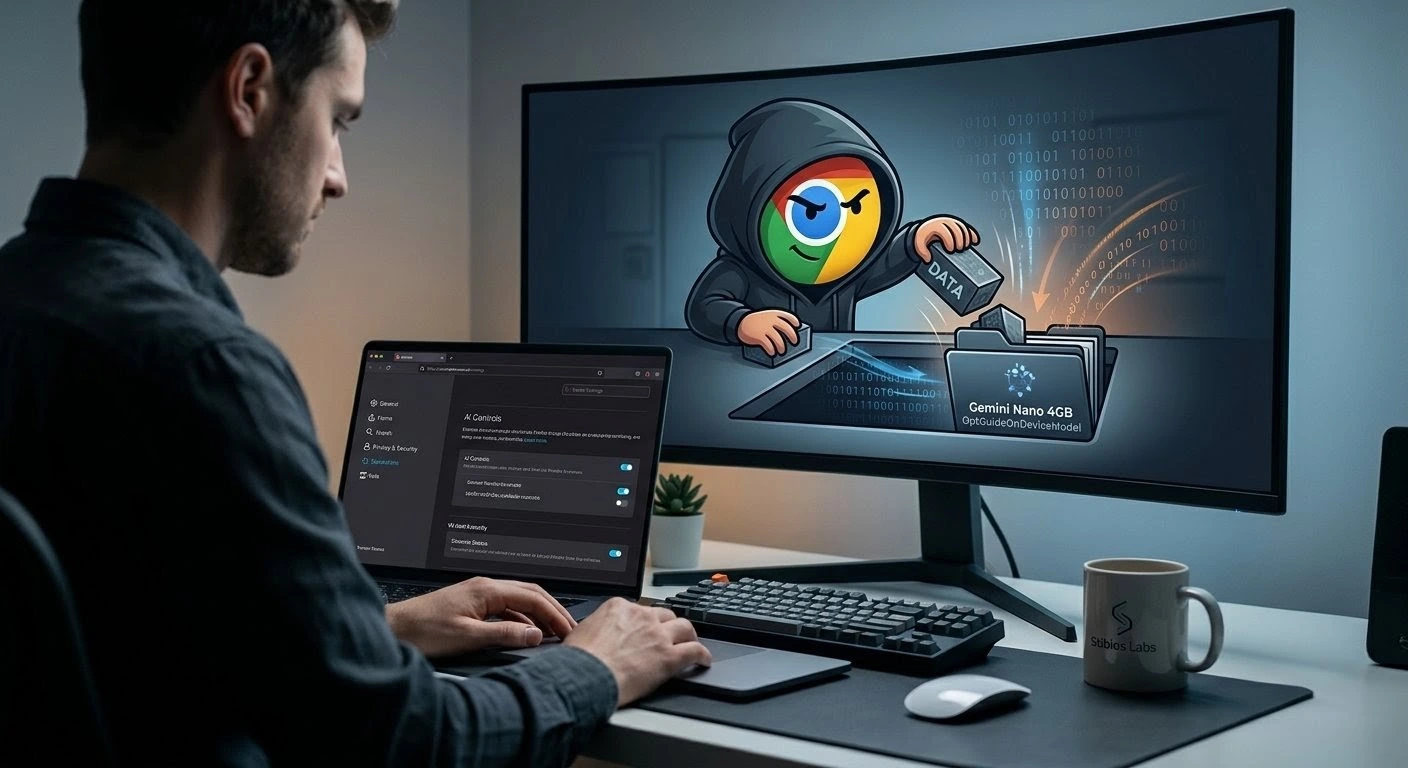 Chrome te está instalando 4GB de Inteligencia Artificial a escondidas (y por qué debería importarte)